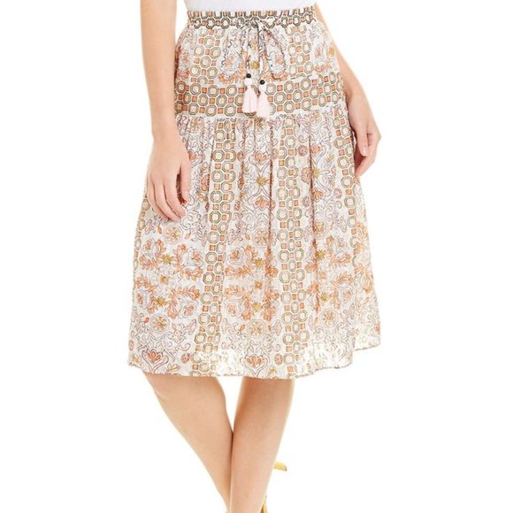 Tory Burch Dresses & Skirts - Tory Burch Adrian Silk Blend Skirt Sz 2